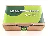 Marble Restore kit Deluxe to Renew The polishing of Natural Stone Ruined by Etch Marks, Scratches or limescale; Packaging 100 gr of Powder polishing