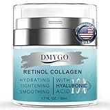 Face Moisturizer Retinol Cream for Face & Neck - Anti-Aging Face Cream with Collagen & Hyaluronic Acid, Day & Night Wrinkle Cream for Women & Men - Firms, Hydrates, and Reduces Fine Lines - 1.7 FL OZ