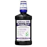 ioRinse MR: The Most Dentist & Oncologist-Recommended Oral Ulcer Rinse of its Kind. Maximum Relief of Oral Mucositis, Mouth Sores, Dry Mouth, Canker Sores, Mouth Irritation & Cancer patients, Mint 1 L