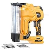 Cordless 2" Brad Nailer for Dewalt 20V Battery (No Battery), 2-in-1 Electric Nail Gun/Staple Gun, 18 Gauge Nail Gun Battery Powered with 1000 Nails for Wood Carpentry, Adjustable Depth, 2 Modes