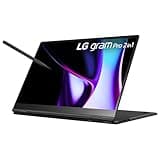 LG gram Pro 16-inch OLED 2in1 Thin and Lightweight Laptop, Intel Evo Edition - AI-enabled Intel Core Ultra 7 Processor, Windows 11 Home, 32GB RAM, 2 TB SSD, VRR OLED Touch Display, Black