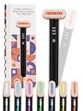 Acne Light Therapy Wand Red Light Therapy for Face Microcurrent Facial Device, True Beauty Glow Facial Massager Lymphatic Drainage Massager Face