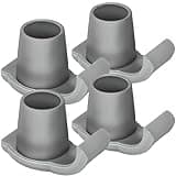 Dotday 4 Pack Walker Skis Glides for Folding Walkers, Walker Glides for Seniors, Essentials Walker Accessories Mobility Aid Accessory for Seniors