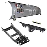 KFI UTV 72" Snow Plow Kit, Steel Blade, Compatible with Midsize and Fullsize Polaris Rangers Listed Below (105255)