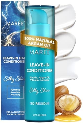 MAREE Leave-In Conditioner for Dry Damaged Hair, Leave-In Conditioner for Curly Hair, Color Treated