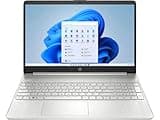 HP Pavilion 15.6" FHD Touchscreen Anti-Glare Laptop, 12GB RAM, 512GB SSD Storage, Intel Core i3-1215U, Up to 11 Hours Long Battery Life, Type-C, HDMI, Windows 11 Home, Silver