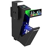 HOLEWOR Gun Safe, Biometric Pistol Safe Fingerprint Quick Access Drop Down Handgun Safe Single Mount Car Gun Safe for Vehicle Desk Bedside Nightstand