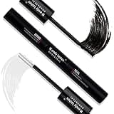Lash Bond and Seal for Using at Home: Wendy, 2 in 1 Glue for Lashes Cluster, DIY, Strong & Flexible Hold, 5ml Black-Bond, 5ml Clear-Seal