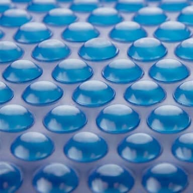 Sun2Solar Blue 16 ft x 32 ft Rectangle Solar Cover | 1600 Series | Heat Retaining Blanket for Rectangular Inground & Above Ground Swimming Pools | Use Sun to Heat Pool | Bubble Heating Blankets