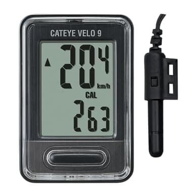 CATEYE Wired Bike Computer – Entry-Level Speedometer and Odometer, Perfect for Beginner Cyclists, Auto Start/Stop, Easy Setup for Road, MTB, Gravel Bikes, 3 Year Battery Life