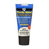 DAP Plastic Wood All Purpose Latex Wood Filler, White, 6 Oz - Packaging may vary