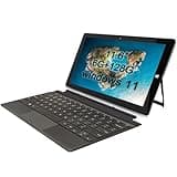 TPSPAD Windows Tablet with Keyboard, 11.6 inch 2-in-1 Tablets Laptops Touchscreen Windows 11, Intel Celeron, 1920 * 1080 IPS 6GB RAM 128GB EMMC 2.4G/5G WiFi Bluetooth HDMI USB