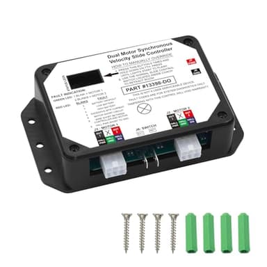 13398-D0 13398-C2 Dual Motor Synchronous Velocity Slide Controller for Lippert in-Wall Slide-Out On Rv, Controller V-Sync II Replacement Part