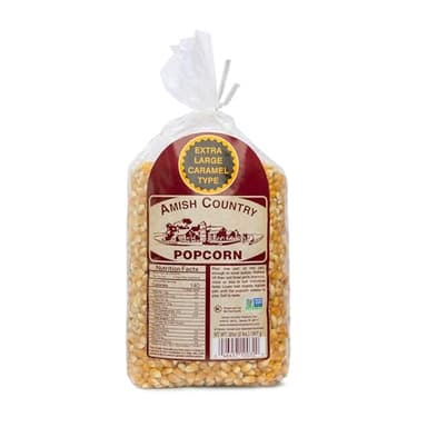 Amish Country Popcorn | 2 lb Bag | Extra Large Caramel Type Popcorn Kernels | Old Fashioned, Non-GMO and Gluten Free (Extra Large Caramel - 2 lb Bag)