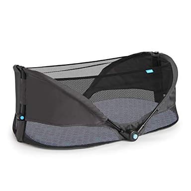 Munchkin Brica Baby Travel Pod, Infant and Baby Travel Essential for Flying and Car Travelling, Easy Setup, Portable, Grey