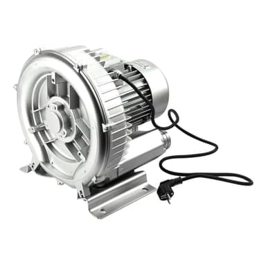 HLBTK 2LG5107AA21 2LG510-7AA21 2HP Regenerative Blower 110-120V 150 CFM 1.75 kW Vacuum Pump Fits for Industrial Air Blowing, Aeration, Vacuum Systems