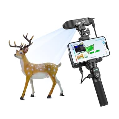 Creality CR-Scan Ferret Pro 3D Scanner for Printing, 0.1mm Accuracy & 60FPS Wireless Scanning with WiFi6/Anti-Shake, Full-Color Handheld Scanner Compatible with Win/Mac/iOS/Android