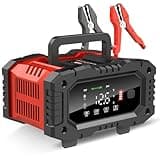 YONHAN Battery Charger 0-20A 12V/24V LiFePO4 Lead Acid Fully Automatic Battery Maintainer, Car Battery Trickle Charger Automotive w/Battery Repair, Winter Mode, for AGM, STD, Gel, Deep Cycle Batteries