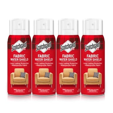 Scotchgard Fabric Water Shield, Water Repellent Spray for Clothing and Household Upholstery Items, Long-Lasting Water Repellent, Four 10 Oz (Pack of 4)