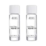 Ardell Duralash Clear Lash Adhesive for Individual Lashes, Waterproof Long-Lasting Lash Glue for Sensitive Eyes, 0.125 oz, 2 Pack