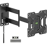 USX MOUNT UL Listed Lockable RV TV Mount for 13-45 inch, Full Motion RV TV Wall Mount with Swivel and Tilt, Locking Bracket for Camper Trailer Motorhome Boat Truck, VESA 200mm, 44 lbs