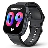 Smart Watch, PPG Blood Pressure Monitor, AI Running Plan, 3ATM Waterproof Fitness Tracker, 1.99" AMOLED Display, Heart Rate Blood Oxygen Sleep Monitoring, Smartwatch Compatible with Android and iOS