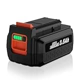 3500mAh 40V Battery Replacement for Black and Decker 40V Lithium-Ion Battery LBX2040 LBX36 LBXR2036 40Volt Battery Compatible with Black and Decker 40V Battery MAX Series Cordless Power Tools