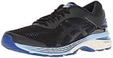 ASICS Women's GEL-Kayano 25 Running Shoe, Black/Asics Blue - 7 B(M) US