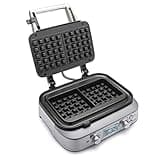 Breville the Smart Pro 2 Slice Waffle Maker, Brushed Stainless Steel