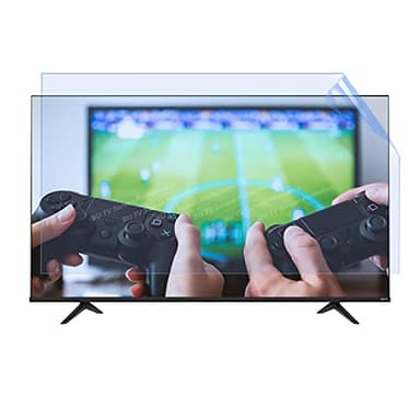 Anti Glare Film for TV 43 Inch,Out Blue Light Filter Anti Scratch Matte Film TV Glare Stopper 43 Inch TV Screen Protector Film