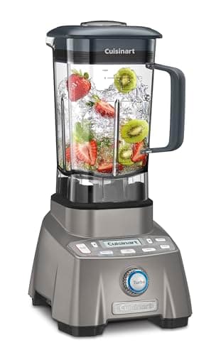 Cuisinart Blender for Shakes, Smoothies & More, 3.5 Peak Hurricane Pro Blender, Gunmetal, CBT-2000P1