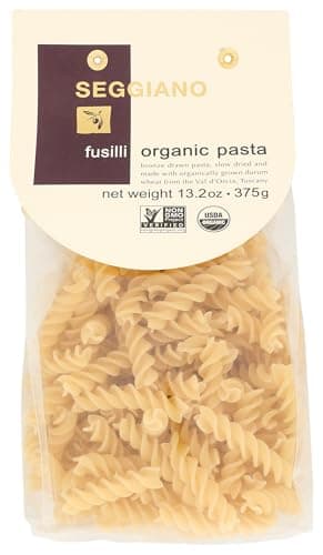 SEGGIANO Organic Fusilli Pasta, 13.2 OZ