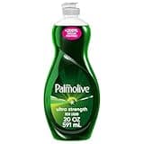 Palmolive Ultra Strength Liquid Dish Soap, Original Green, 20 Fluid Ounce(Packaging May Vary)