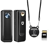 Body Cam, 4K HD Action Camera, Mini Body Camera with 64GB Memory Card, Portable Pocket Camera with Magnetic Back Clip, Wearable Camcorder Daily Records Easy to Use for Traveling Cycling Home Office