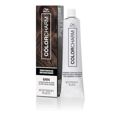 COLORCHARM Permanent Cream Hair Color, 6NN Intense Dark Blonde, 2 oz.