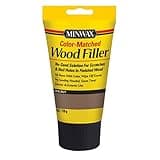 Minwax 448530000 Color-Matched Filler Wood Putty, 6 oz, Walnut, 6 Ounce