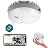 Mayycinco Smoke Detector Hidden Camera WiFi 1080P Spy Camera Small Wireless Cameras Nanny Cam with Motion Detection, Indoor Camera for Home Security