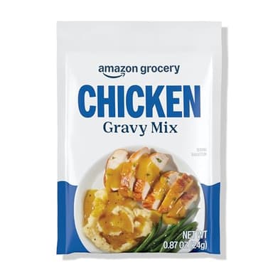 Amazon Grocery, Chicken Gravy Mix, 0.87 oz (Previously Happy Belly, Packaging May Vary)