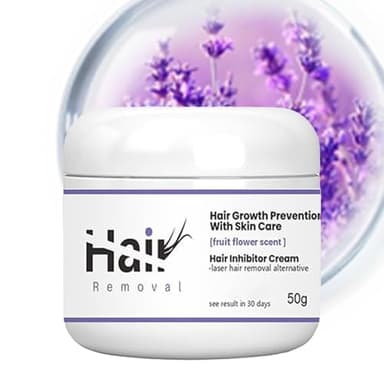 Hair Growth Inhibitor for Face Non-Irritating Hair Inhibitor for Body, Face, Underarm, Arm, Leg, Private Areas, Slows Regrowth