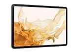 SAMSUNG Samsung Galaxy Tab S8+ Plus w/Low Latency S-Pen (128GB, 8GB) 12.4’’ 120Hz AMOLED, Snapdragon 8 (4nm), All Day Battery, Android 12 Wi-Fi Tablet SM-X800 US Model (Graphite) (Renewed)