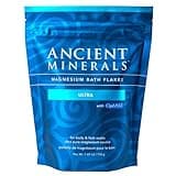 Ancient Minerals Magnesium Bath Flakes Ultra with OptiMSM - Resealable Magnesium Bag of Zechstein Chloride Alternative to Epsom Bath Salt (1.65 lb)
