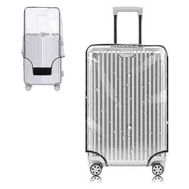 Yotako Clear PVC Suitcase Cover Protectors 30 Inch Luggage Cover Protectors for Wheeled Suitcase 30''
