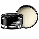 Redken Brews Cream Pomade For Men | Men's Hair Styling Pomade | Medium Hold | Natural, Smooth Finish With Low Shine | For All Men Hair Types | Water-Based Pomade | 3.4 Oz