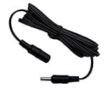 UpBright 10 Feet 3m Extension Power Cable Cord Compatible with Vstarcam T6835WIP T7838WIP Wireless IP Camera WIFI PnP P2P Network Webcam C7823WIP C7824WIP C7835WIP C7837WIP C7838wip C7842WIP C23S C24S