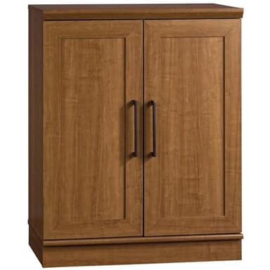 Sauder HomePlus Base Cabinet/ Pantry Cabinet, Sienna Oak finish