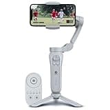 AI Sports Gimbal Kit – Auto-Tracking with Player Tracking for Team Sports, Smartphone Stabilizer for Football & Basketball, Includes Remote Control, Compatible with iPhone 16 & Android