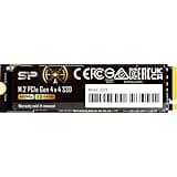 Silicon Power 4TB US75 Nvme PCIe Gen4 M.2 2280 SSD R/W Up to 7,000/6,500 MB/s, Compatible with PlayStation 5 (SP04KGBP44US7505)