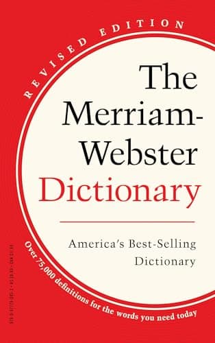 The Merriam-Webster Dictionary - America's Best-Selling Dictionary - Mass Market Paperback