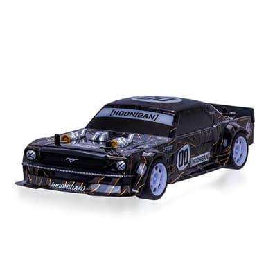 Hoonigan Mustang Remote Control RC Car for Kids – 3.7V, 2.4 GHz, Detailed Replica Design, USB Rechargeable Battery Included, 1:16 Scale, 150 ft Range, 6 Mph