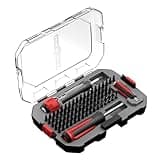 Real Avid Armorers Tool Kit: Torque Wrench, Precision Magnetic 83 PCS Screw Driversets with LED Bit Driver, Small Screwdriver, Hex, Phillips & Torx Bit Set